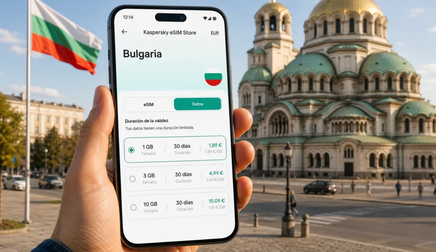 eSIM Bulgaria: conexión móvil e internet
