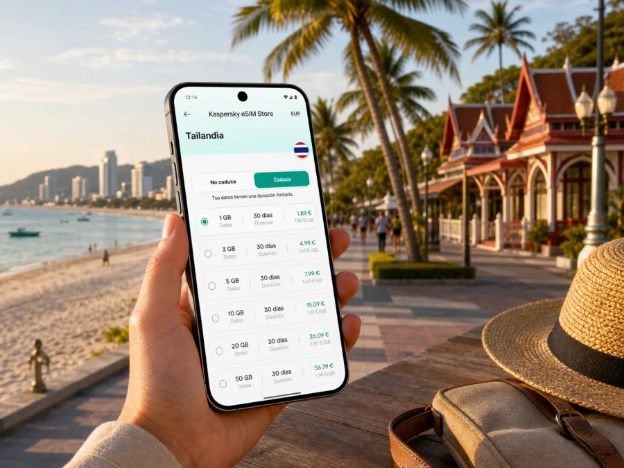 eSIM en Hua Hin: internet móvil para su viaje