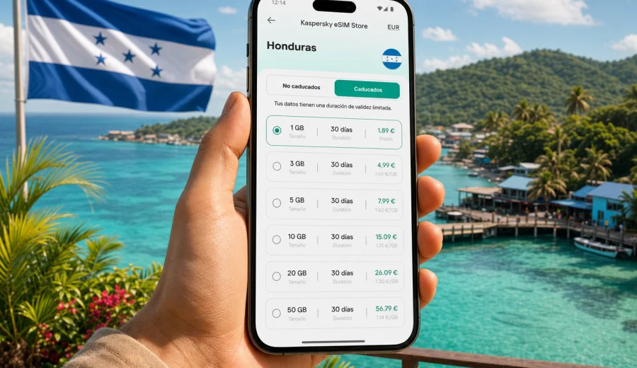 eSIM Honduras: internet móvil para viajar