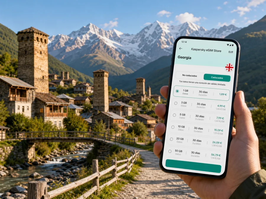 eSIM en Mestia: internet móvil para viajar