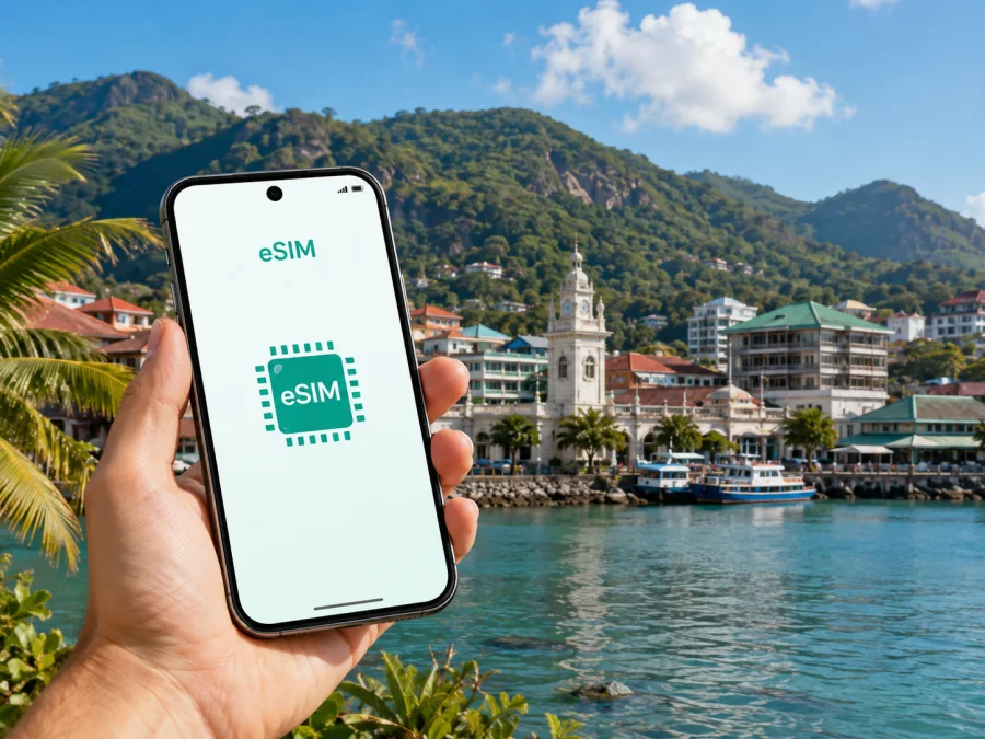 eSIM para Victoria: internet en Seychelles