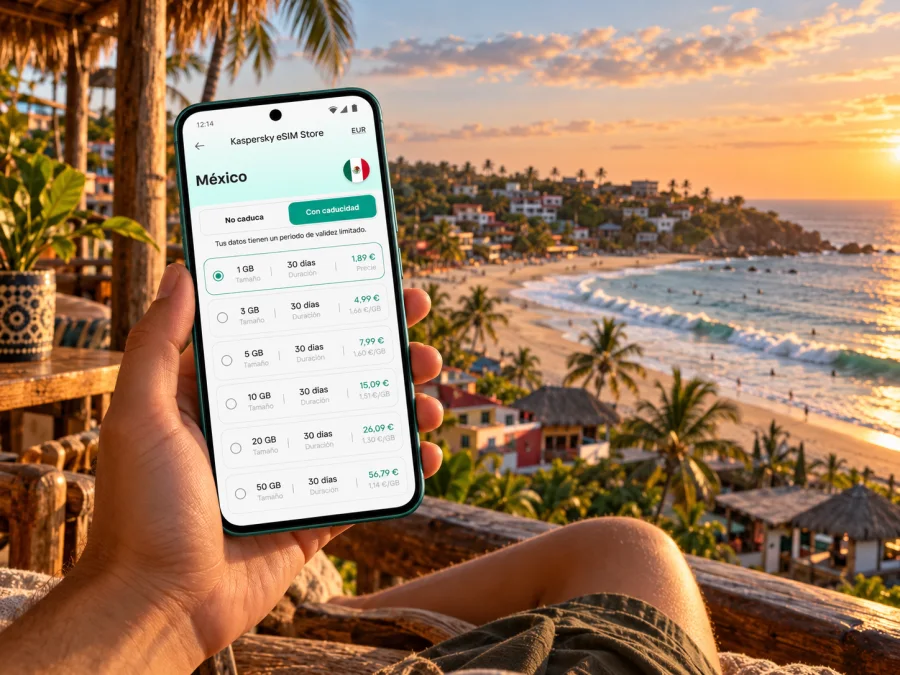 eSIM en Puerto Escondido: internet móvil en Oaxaca