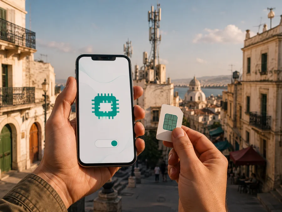 Mobilis eSIM en Argelia: qué comprobar