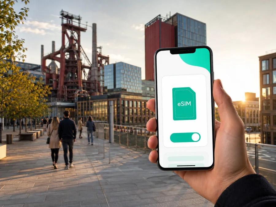 eSIM para Esch-sur-Alzette: internet móvil