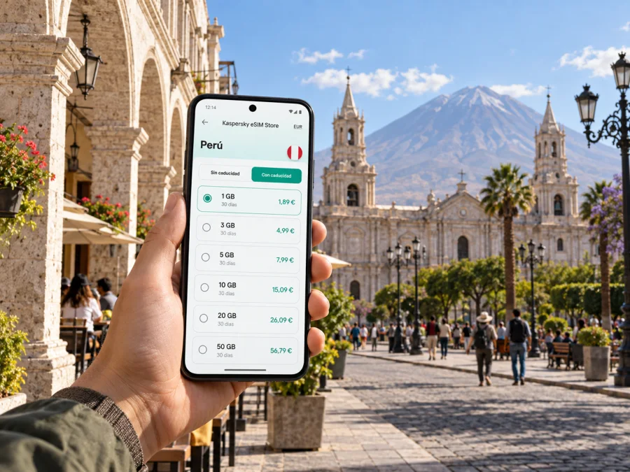 eSIM en Arequipa: conexión móvil e internet