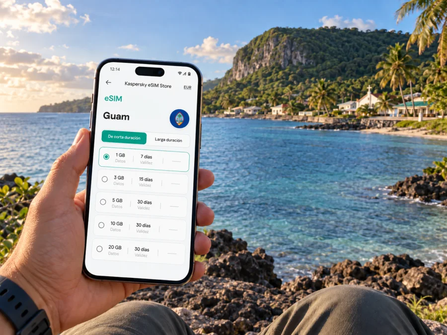 eSIM en Agat: conexión y datos móviles para viajar
