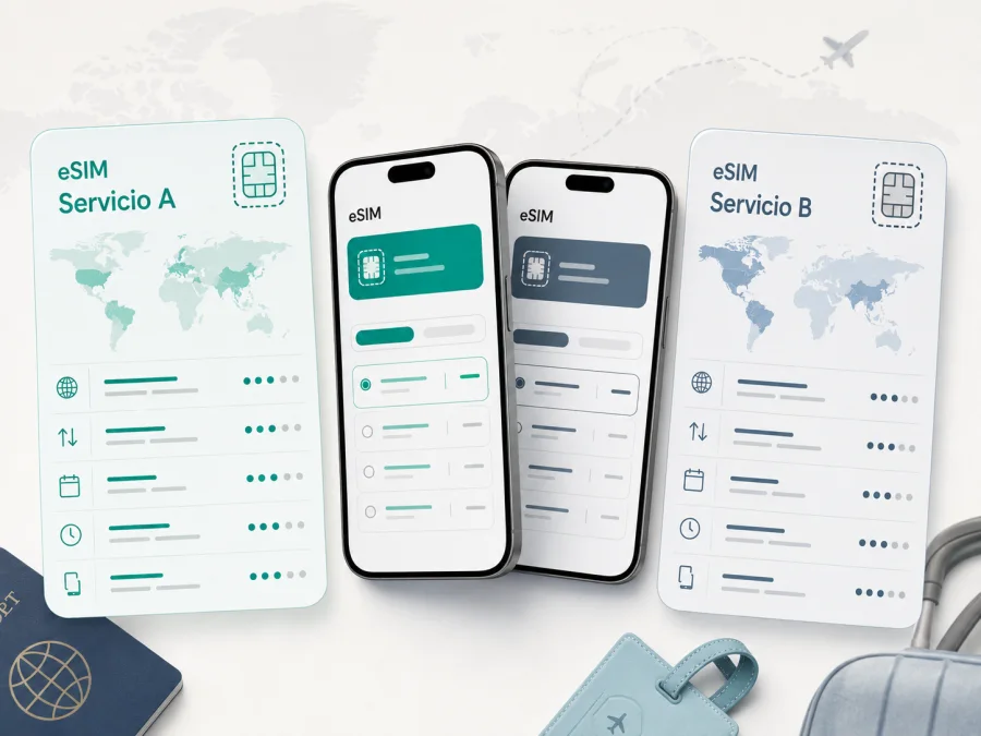 Kaspersky eSIM Store vs Airalo: comparación