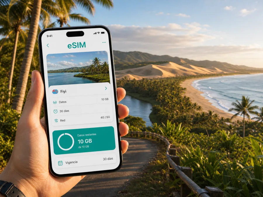 eSIM en Sigatoka: internet móvil para viajar