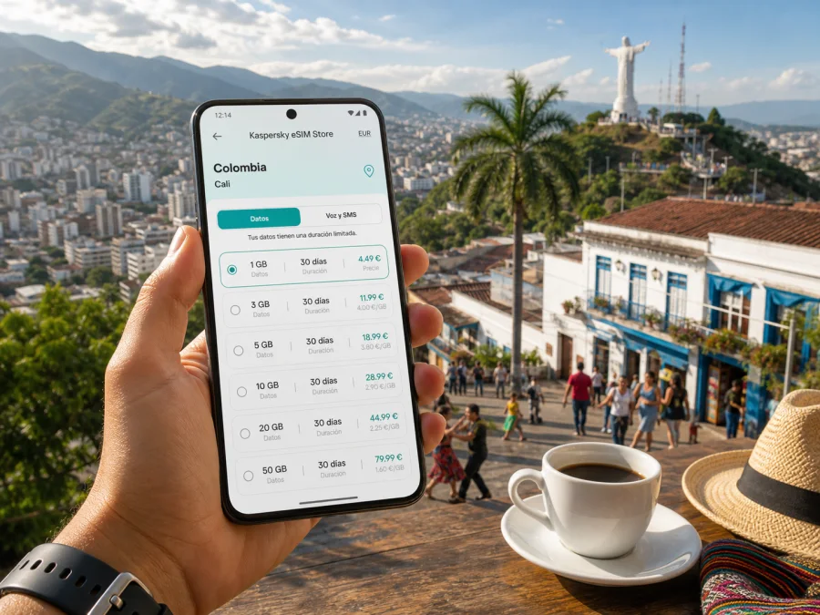 eSIM en Cali: internet móvil para su viaje