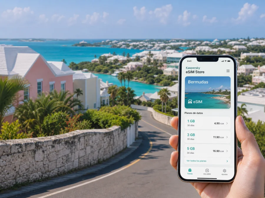 eSIM en Devonshire: internet móvil para viajar