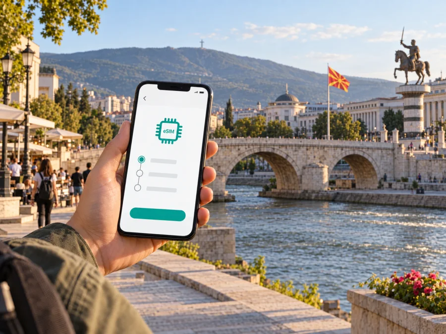 One Macedonia eSIM en Macedonia del Norte: qué comprobar