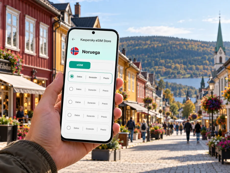 eSIM en Lillehammer: internet móvil en Noruega