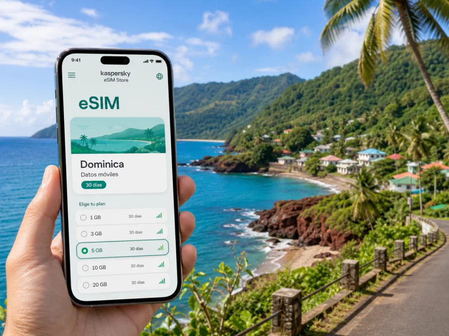 eSIM en Calibishie: internet móvil para viajar