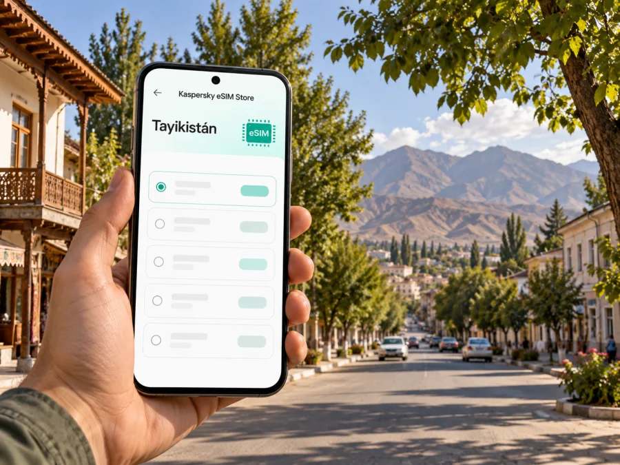 eSIM en Isfara: conexión e internet en Tayikistán