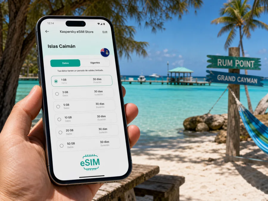 eSIM en Rum Point: internet móvil de viaje