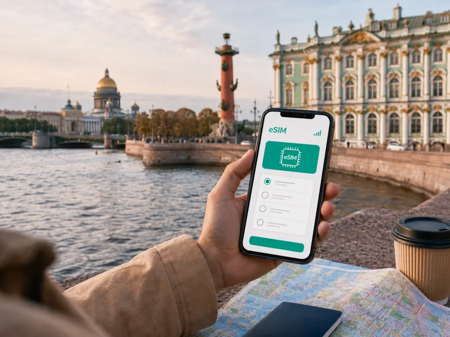 eSIM para San Petersburgo: guía de internet móvil