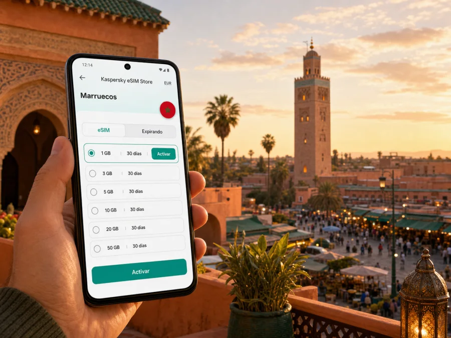 eSIM en Marrakech: internet móvil y conexión