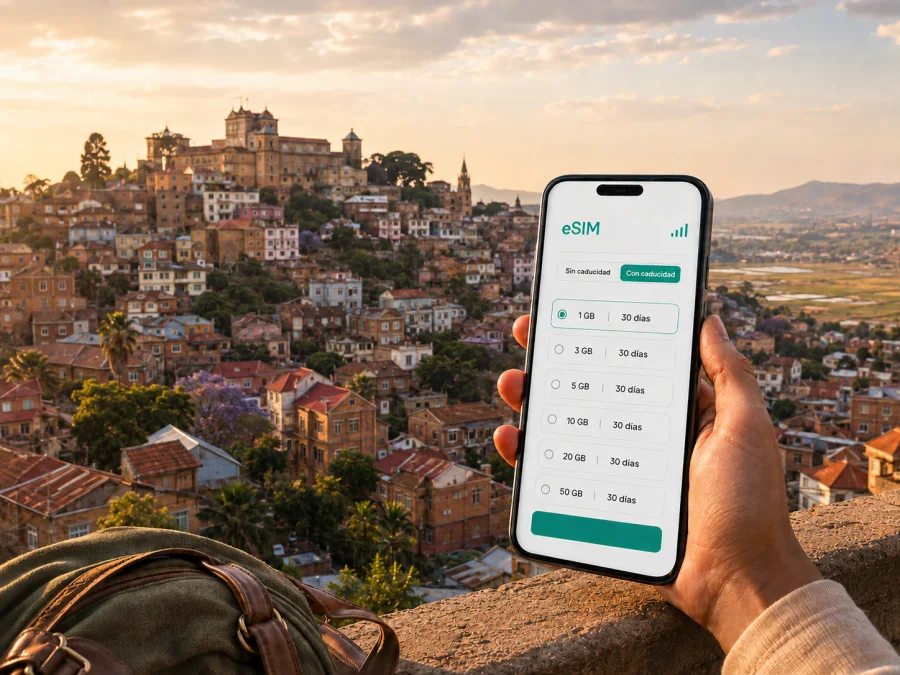 eSIM en Antananarivo: internet para viajar