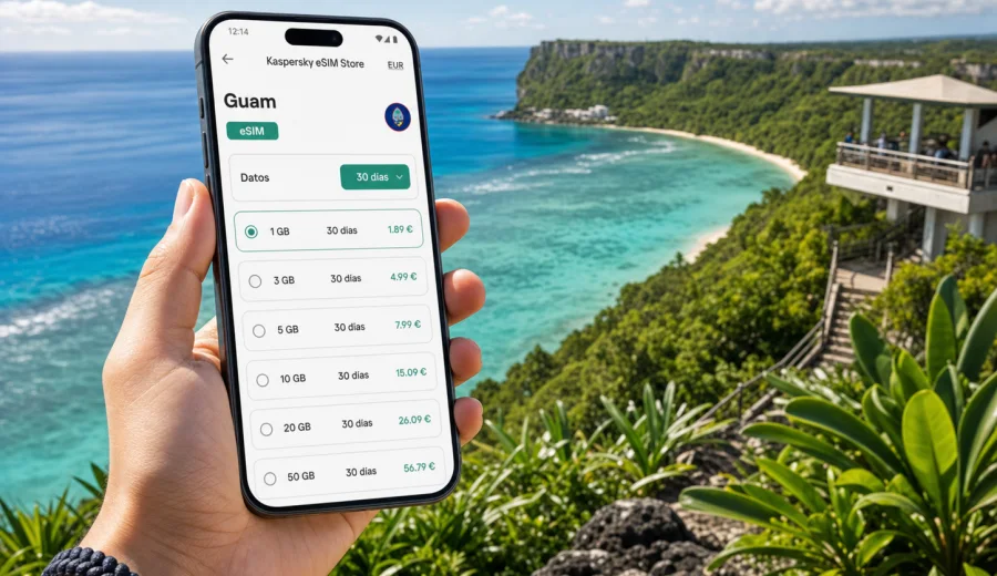 eSIM Guam: conexión móvil e internet