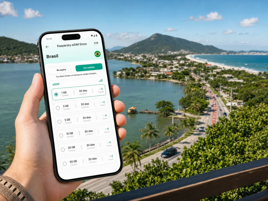 eSIM en Florianópolis: internet móvil de viaje