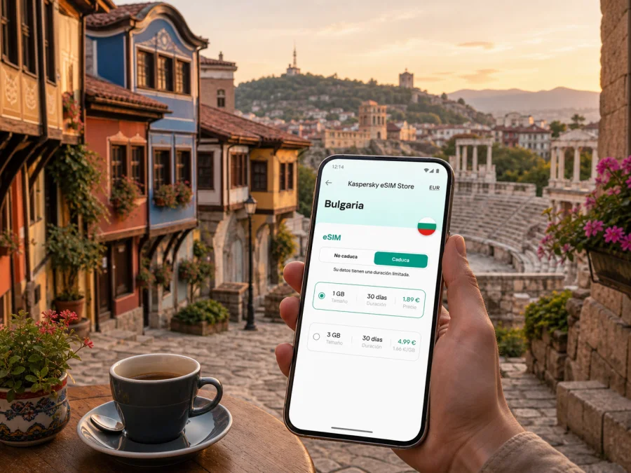eSIM en Plovdiv: internet móvil para viajar