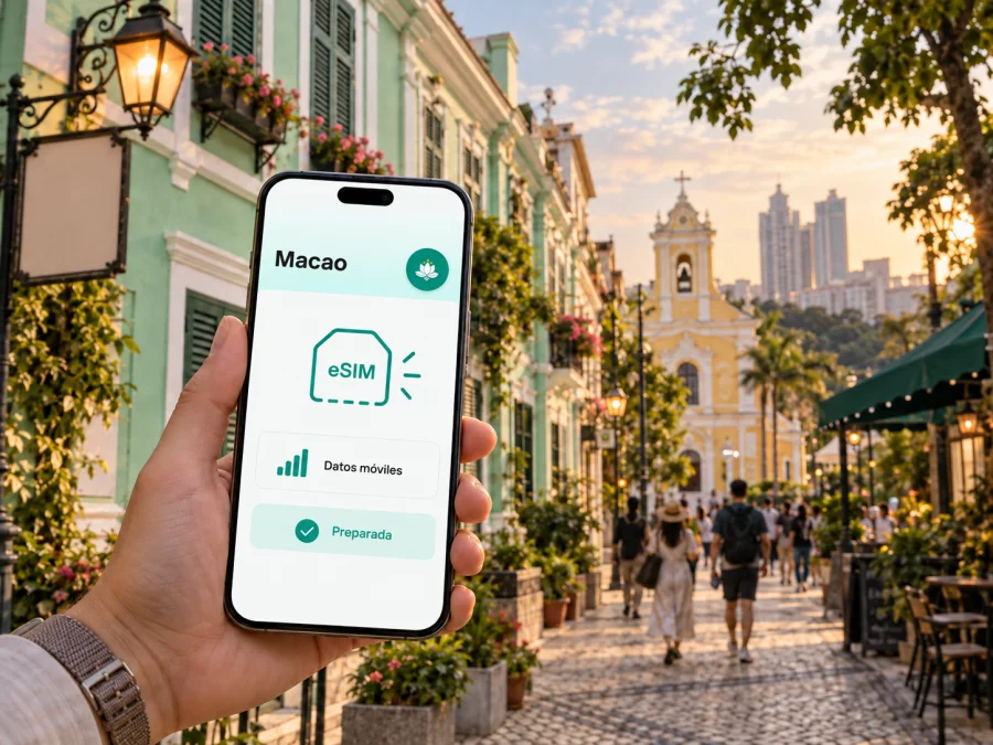 eSIM para Taipa: internet móvil en Macao