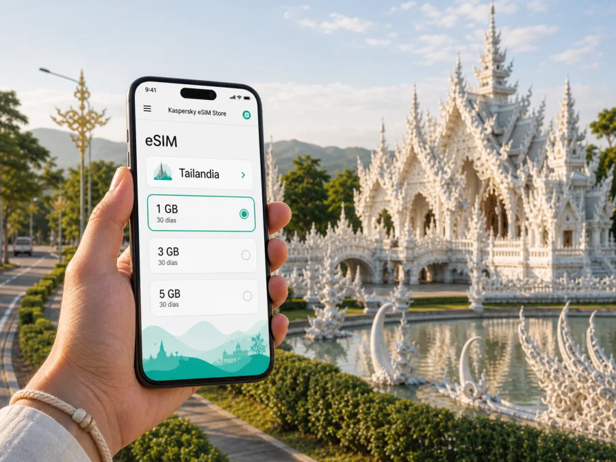 eSIM en Chiang Rai: internet móvil para viajar