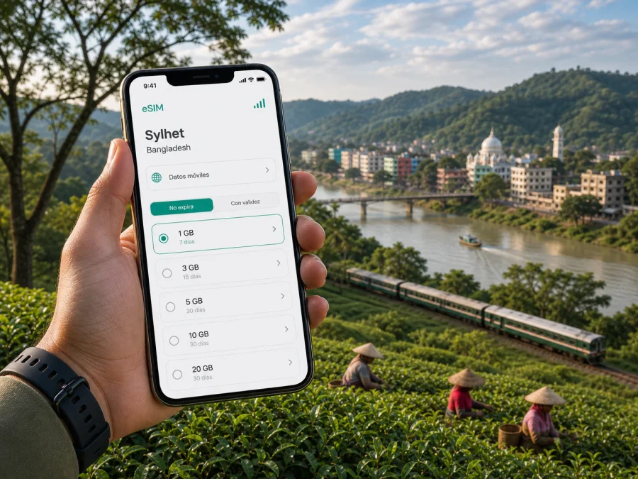 Sylhet eSIM: internet móvil para viajar