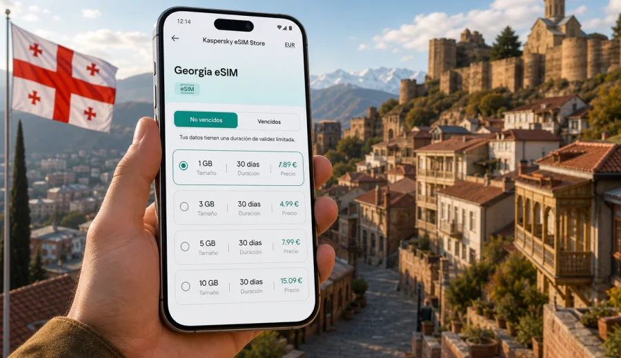 Georgia eSIM: conexión móvil e internet