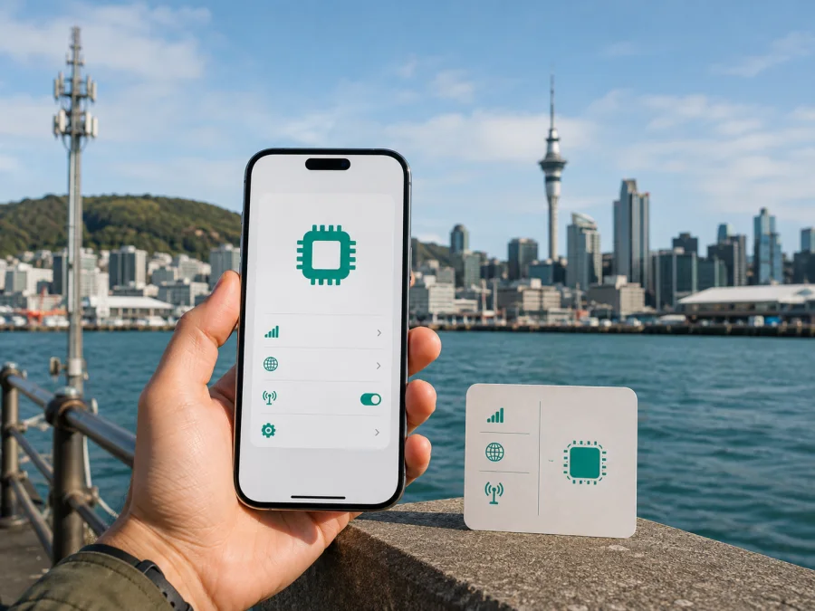 Warehouse Mobile eSIM en Nueva Zelanda: qué revisar