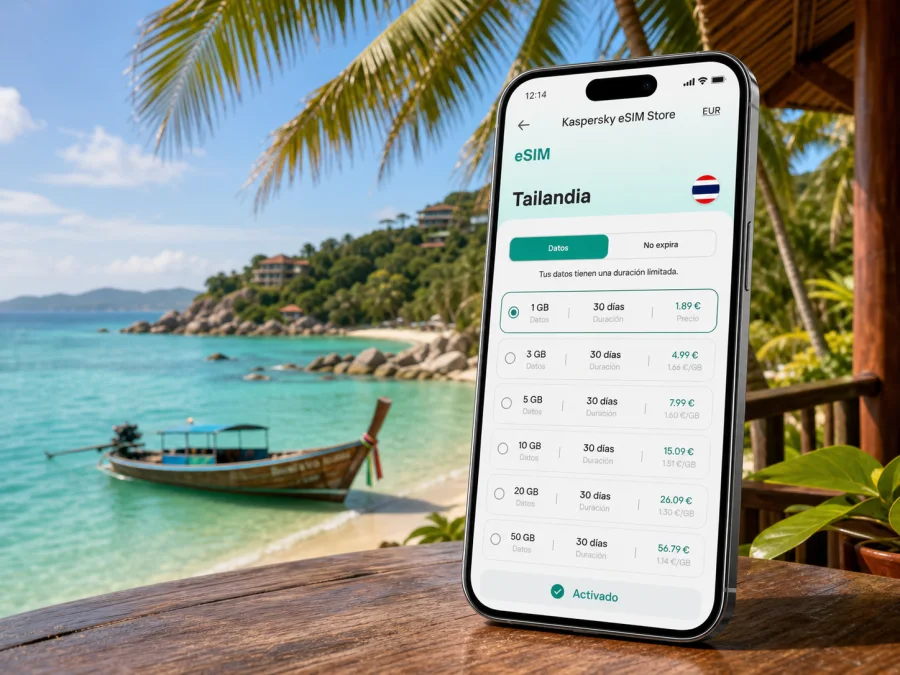 eSIM en Koh Samui: internet móvil para viajar