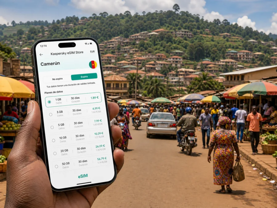 eSIM en Bafoussam: internet móvil para viajar