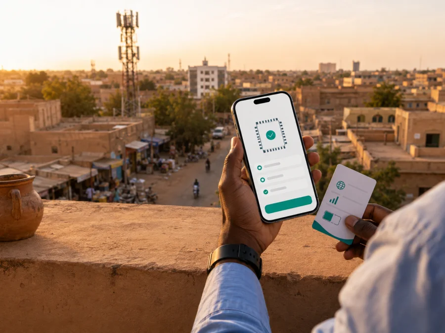 Airtel eSIM no Níger: como verificar