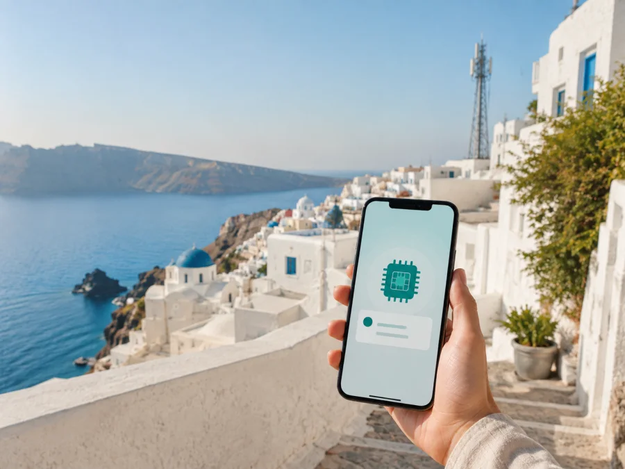 Nova eSIM na Grécia: ativação e compatibilidade