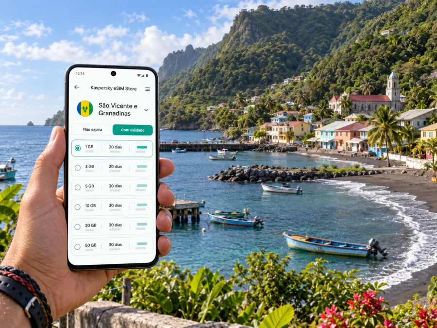 Chateaubelair eSIM: internet e conexão móvel