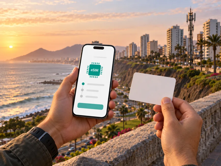 Entel eSIM no Peru: ativação e cobertura