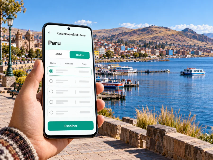 eSIM em Puno: internet móvel no Peru