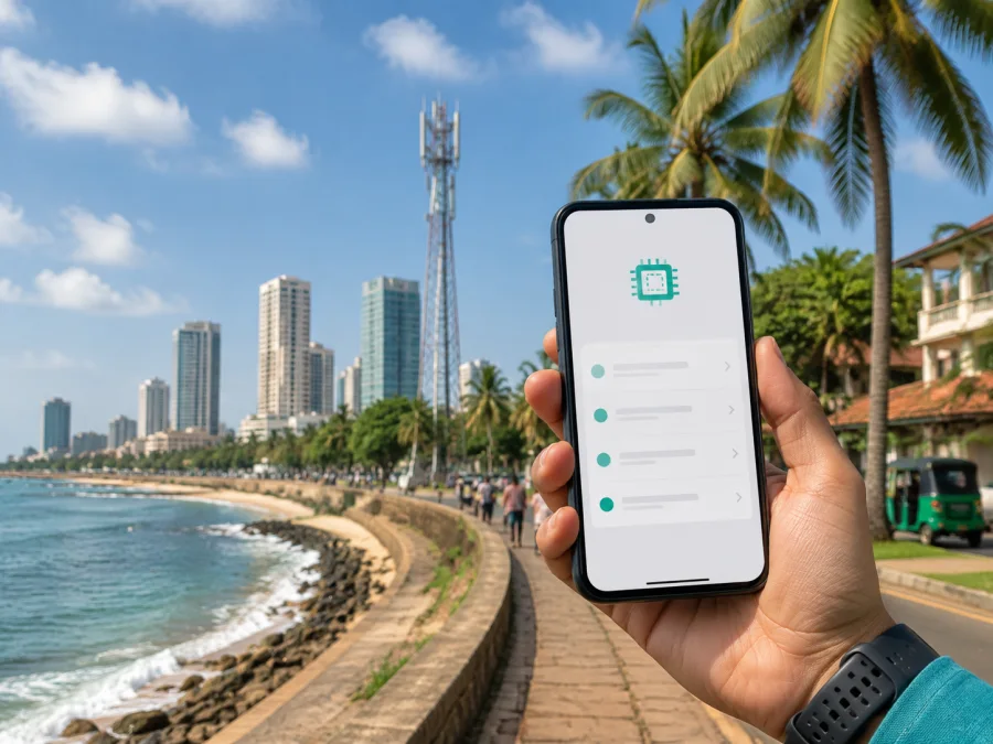 Hutch eSIM no Sri Lanka: como verificar e ativar