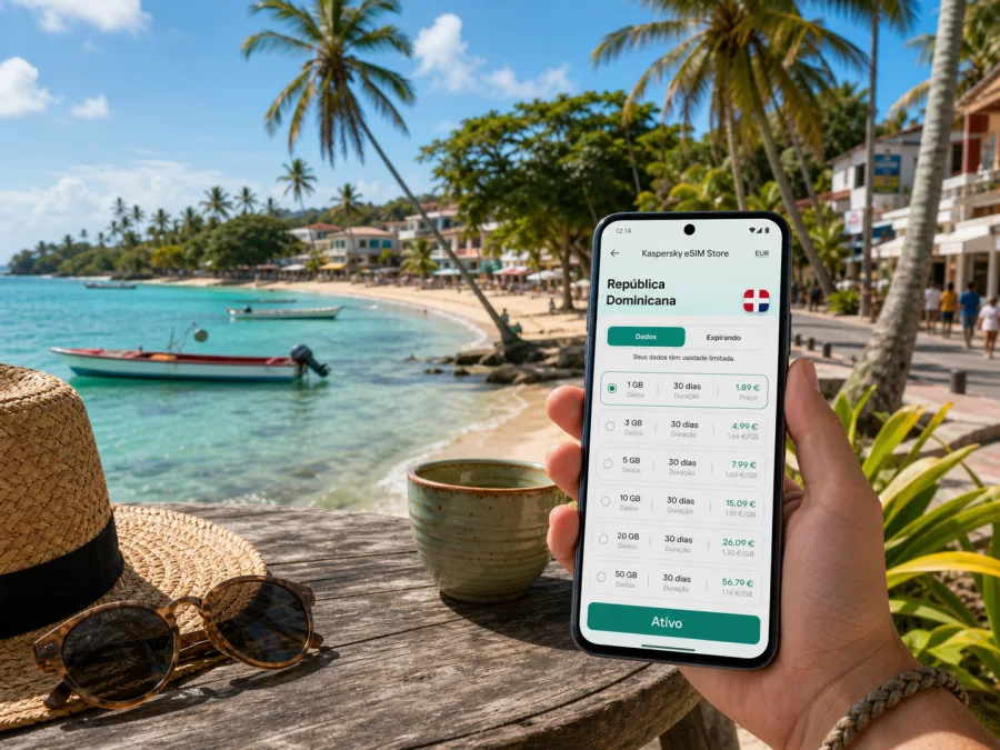 eSIM Las Terrenas: internet e ligação móvel