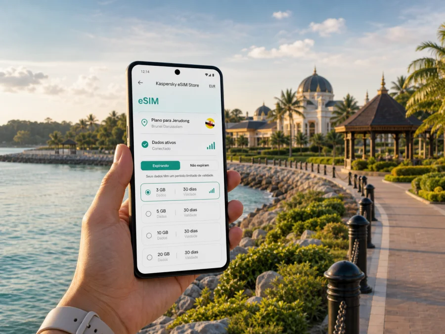 Jerudong eSIM: internet móvel em viagem