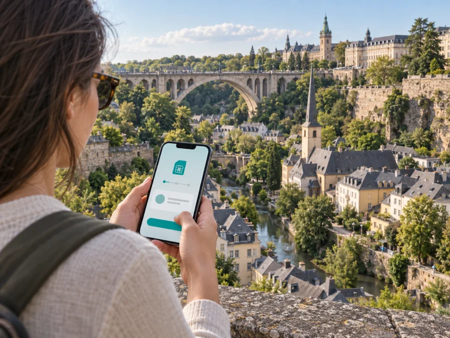Luxembourg Online eSIM no Luxemburgo: guia de viagem