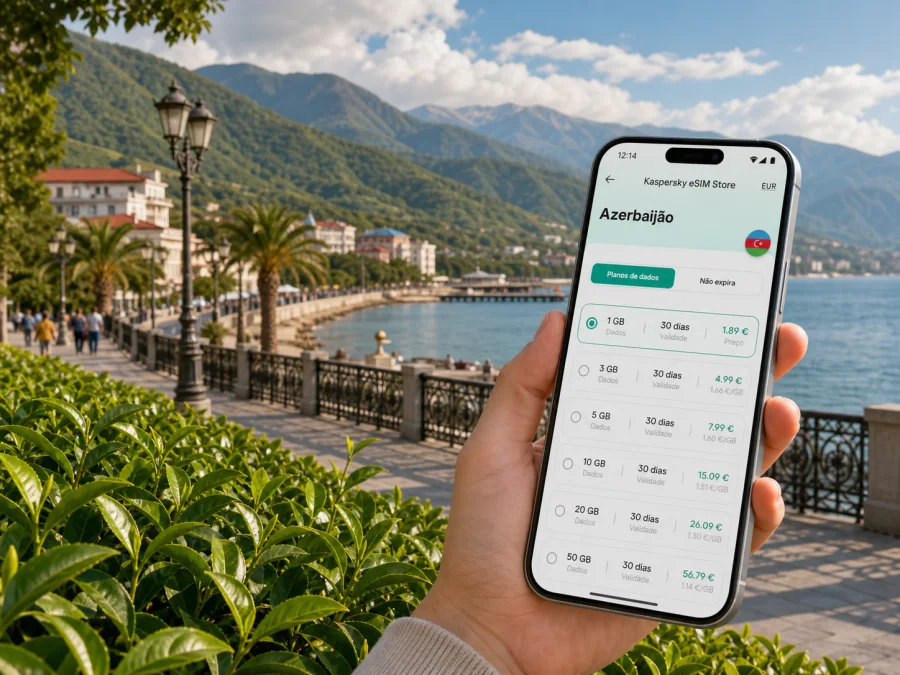 eSIM em Lankaran: internet para viagem