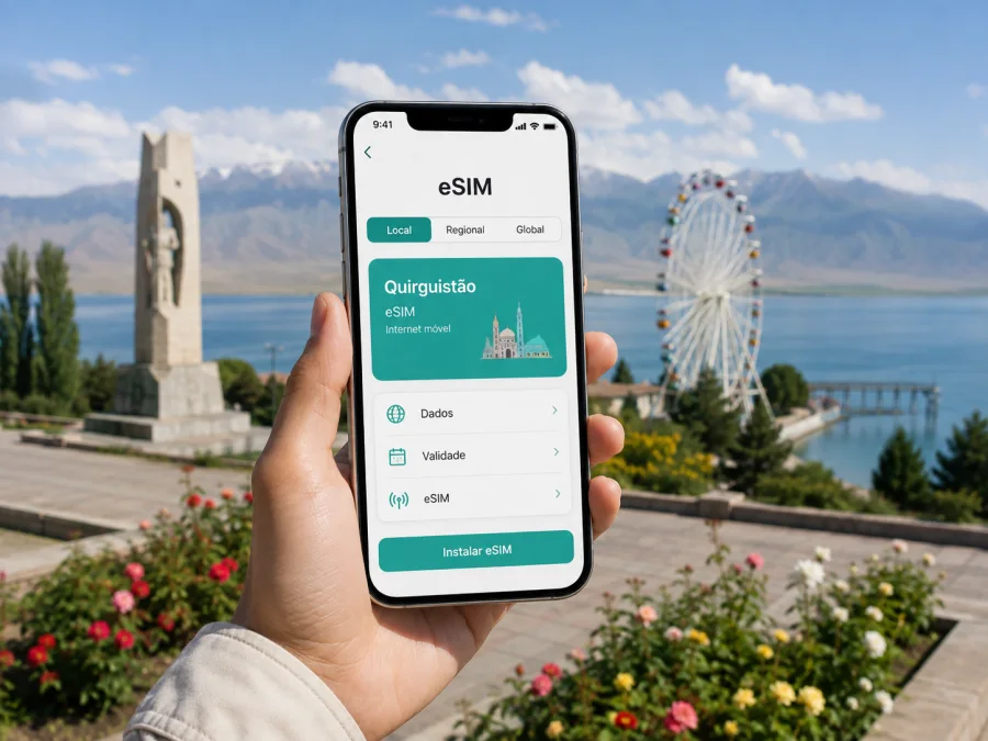 eSIM em Cholpon-Ata, Quirguistão | Kaspersky