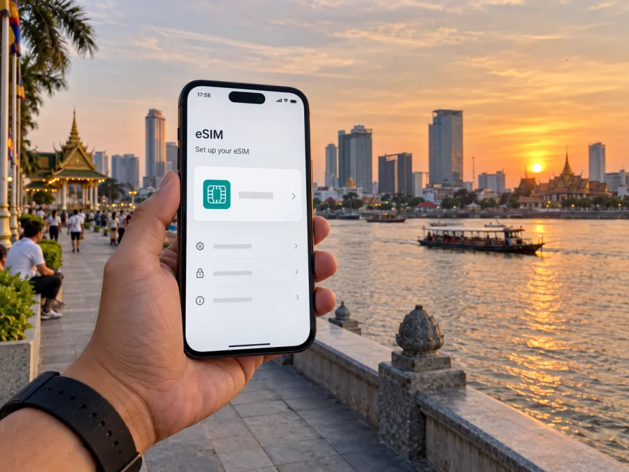 Smart eSIM no Camboja: guia para viajar