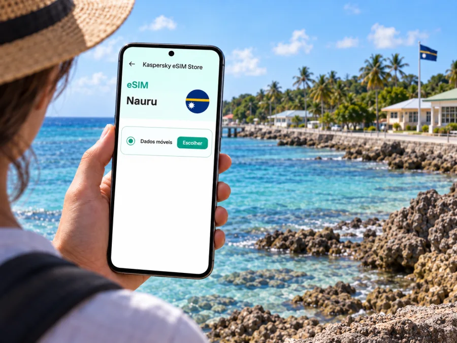 eSIM em Yaren: internet móvel em Nauru