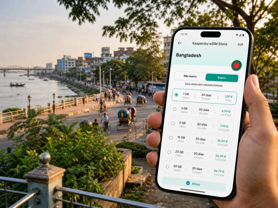 eSIM em Mymensingh: internet móvel para viajar
