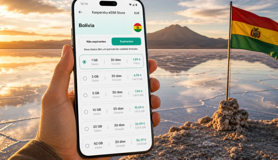 eSIM na Bolívia: internet móvel para viajar