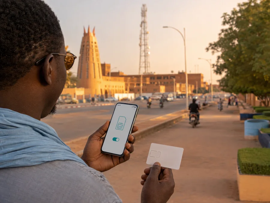 Moov Africa Niger eSIM no Níger: o que verificar