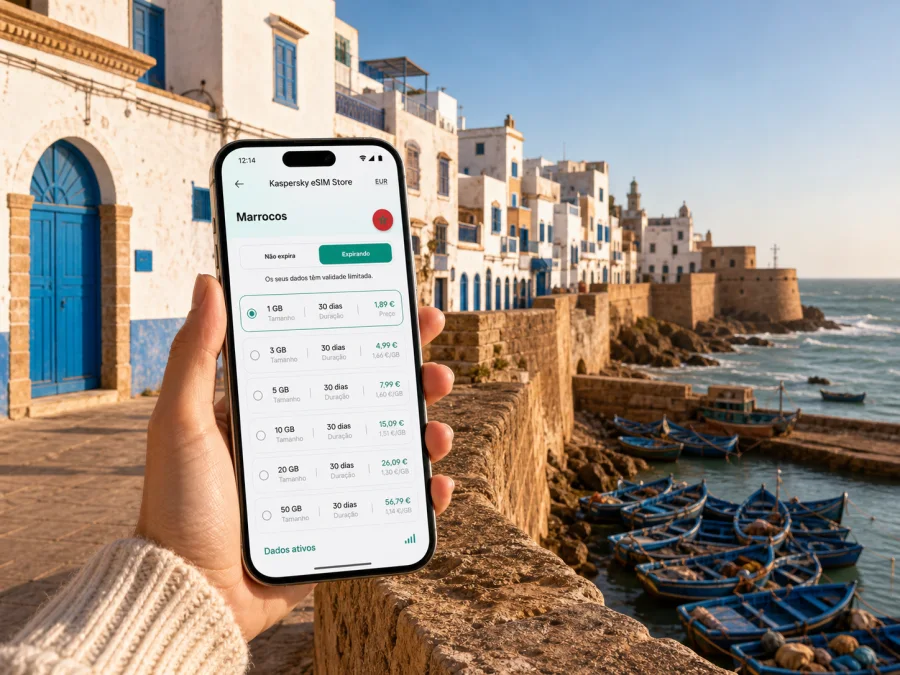 eSIM em Essaouira: internet para viajar