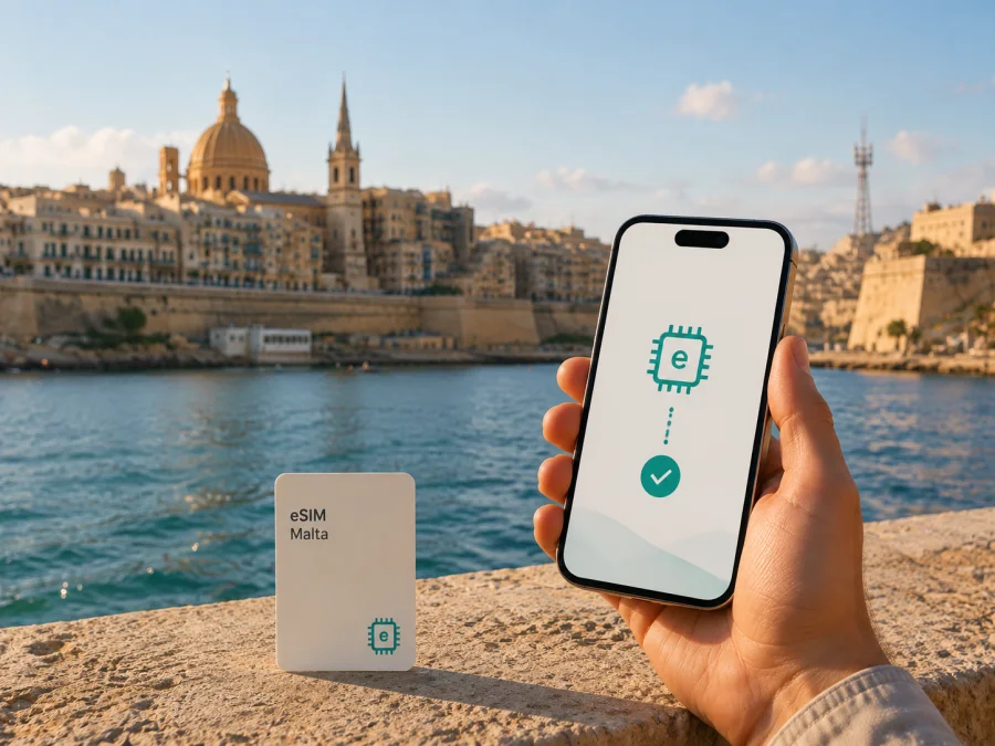 Epic eSIM em Malta: ativação e cuidados